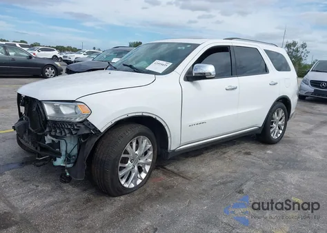 2014 Dodge Durango Citadel из США, поврежденный, VIN 1C4SDHET6EC443502
